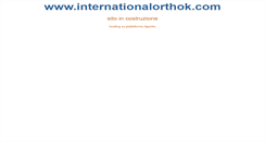 Desktop Screenshot of internationalorthok.com