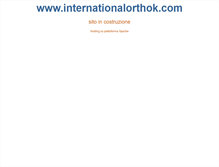 Tablet Screenshot of internationalorthok.com
